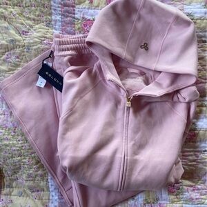 Aritzia Pink sweat set